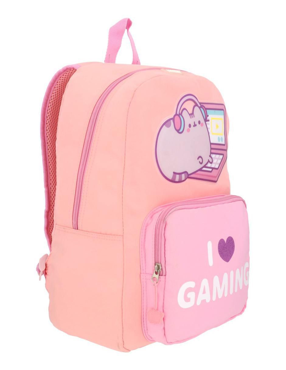 Mochila escolar Pusheen Gaming para niña 2