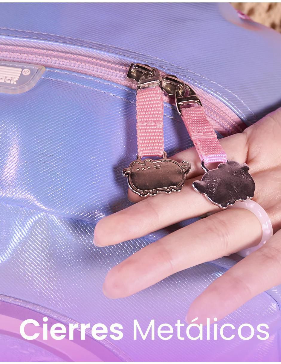 Mochila escolar Pusheen Gaming para niña 4