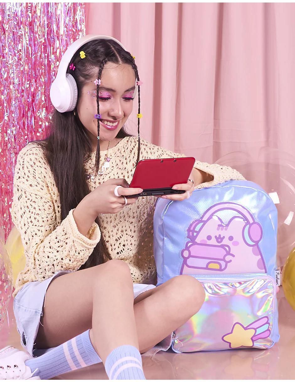 Mochila escolar Pusheen Gaming para niña 6