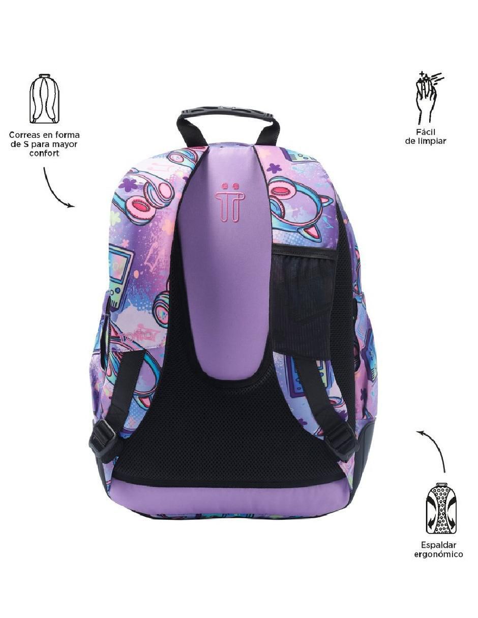 Mochila con portalaptop Rayol para niña 3