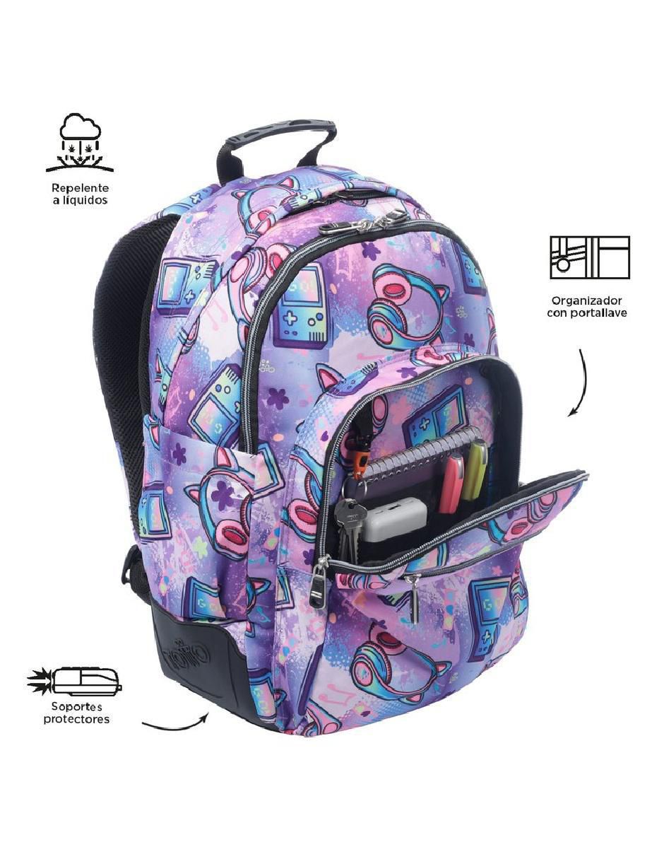 Mochila con portalaptop Rayol para niña 5