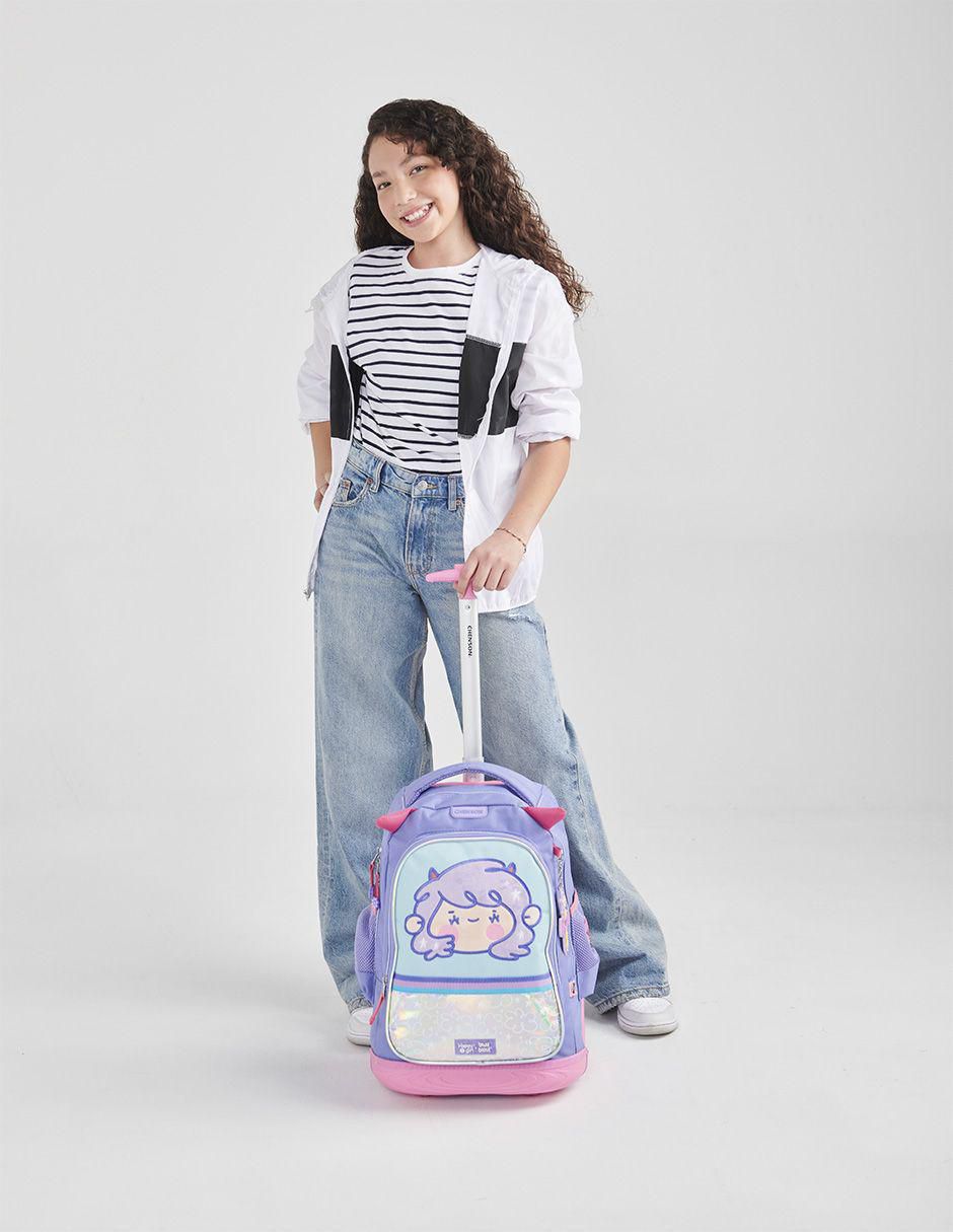 Mochila escolar Vania Bachur para niña 8