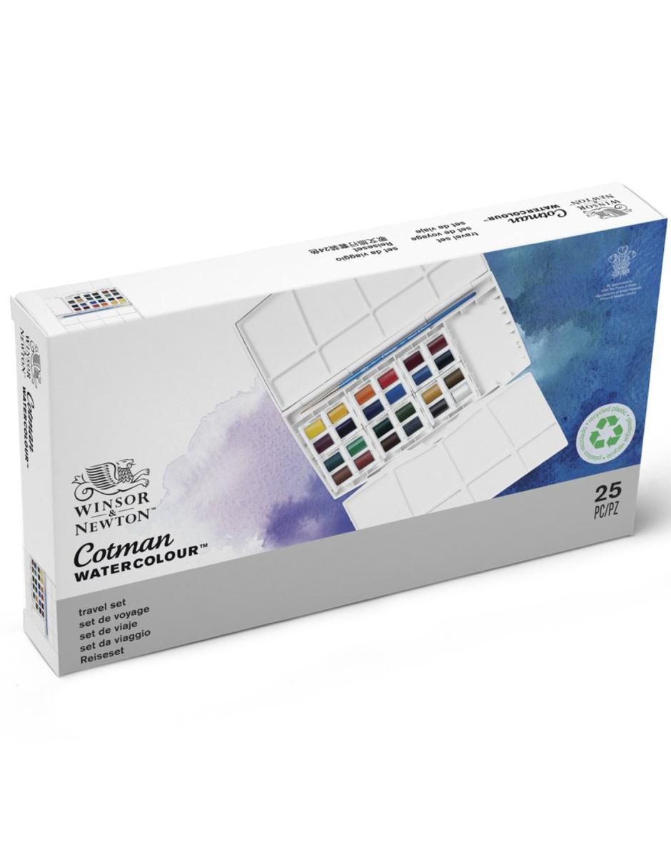 Acuarelas pastilla 24 colores 5