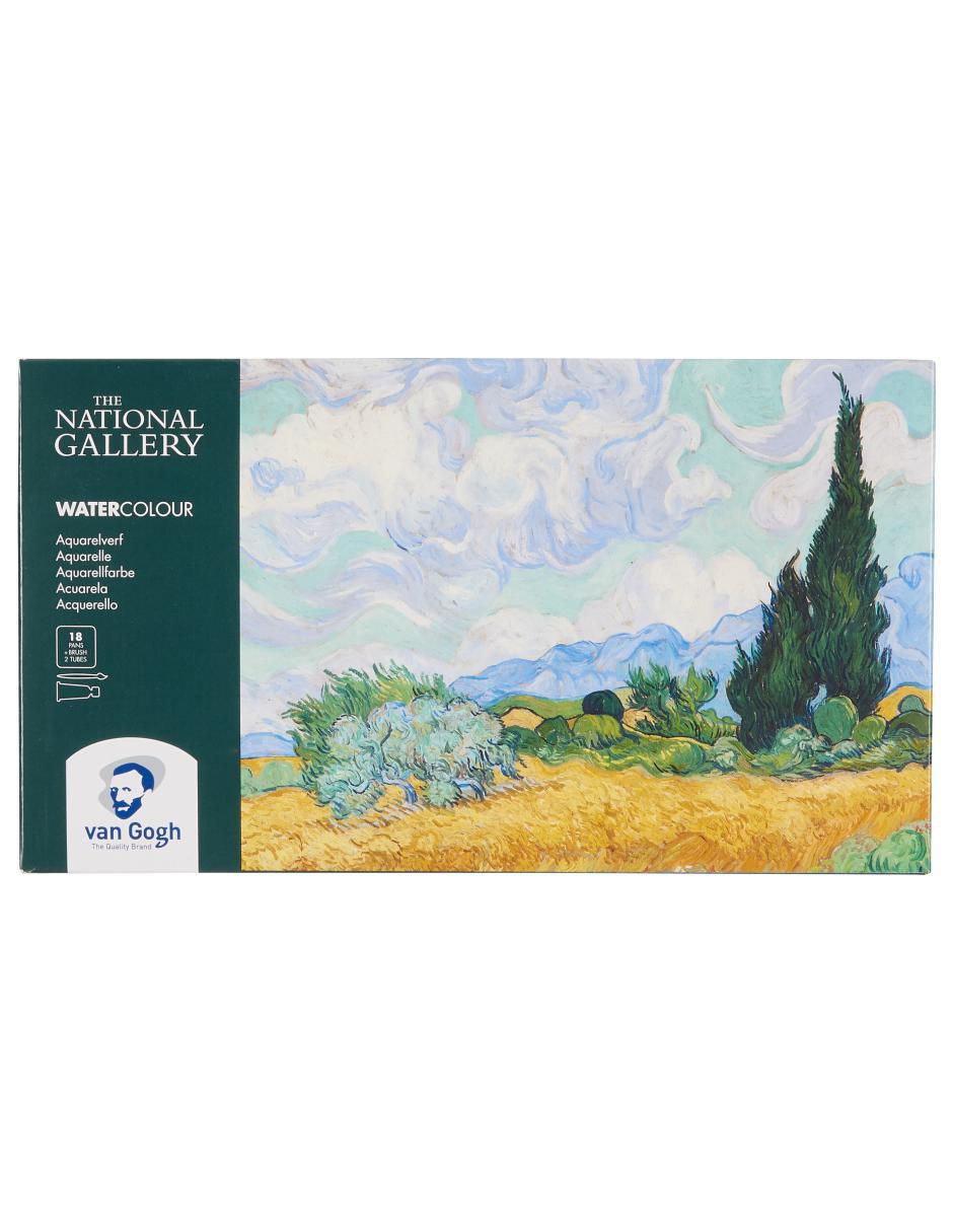 Acuarela Van Gogh 18 piezas 3