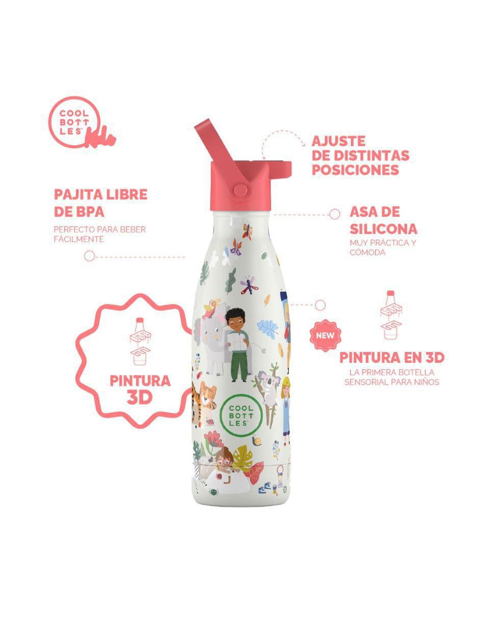 Termo de acero inoxidable Kids con tapa rosca 350 ml 3