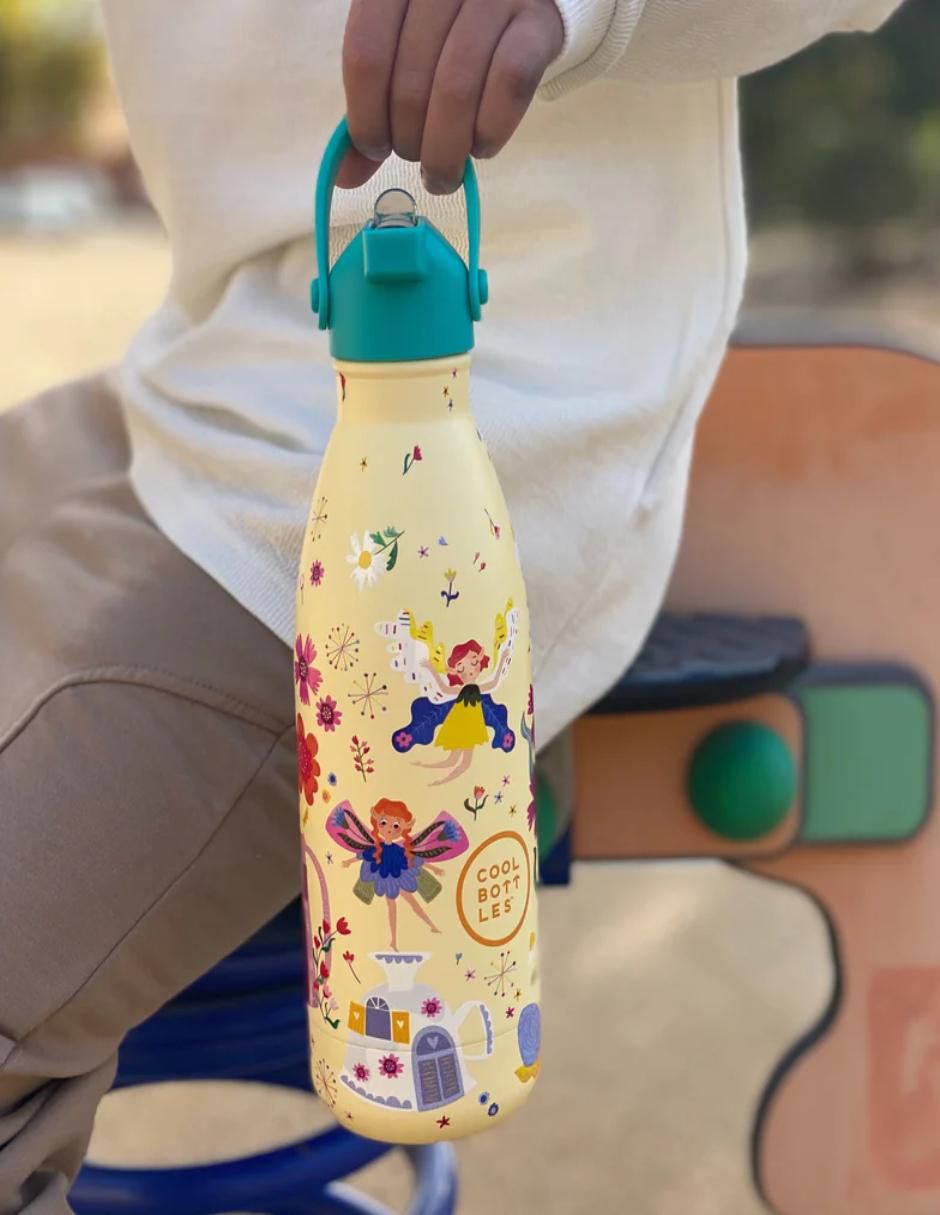 Termo de acero inoxidable Kids Hadas Magicas con tapa rosca 350 ml 5