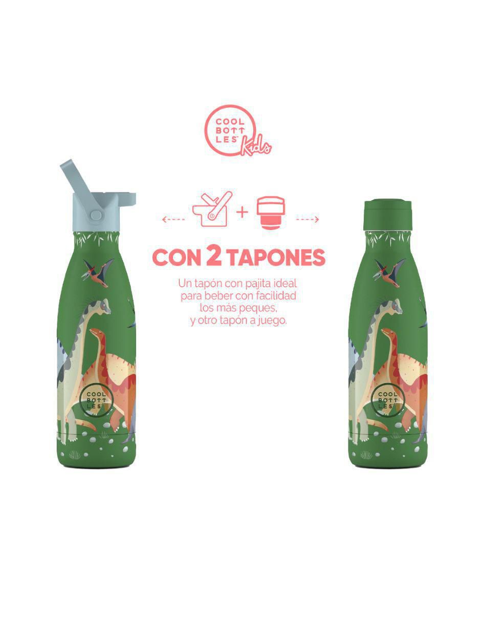 Termo de acero inoxidable Kids con tapa rosca 350 ml 2