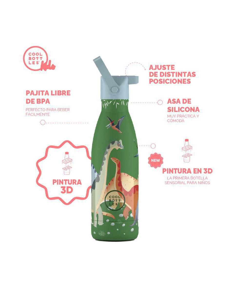Termo de acero inoxidable Kids con tapa rosca 350 ml 3