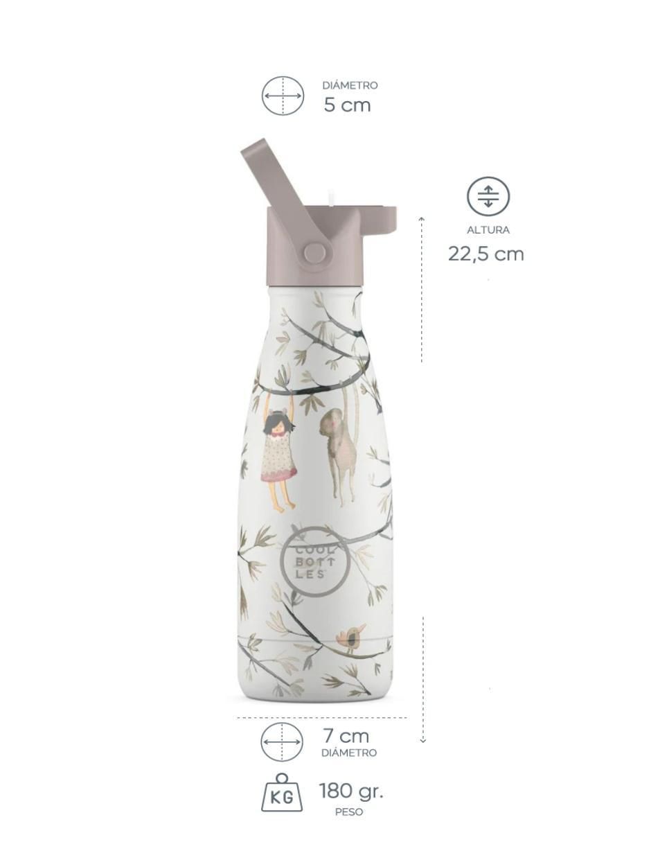 Termo de acero inoxidable Kids Hanging Friends con tapa rosca 260 ml 6