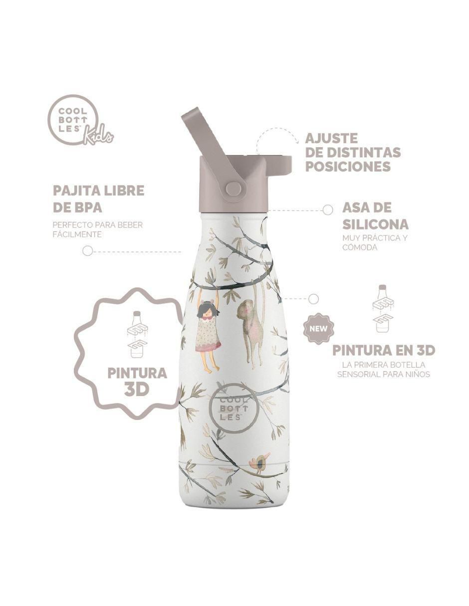 Termo de acero inoxidable Kids Hanging Friends con tapa rosca 260 ml 3