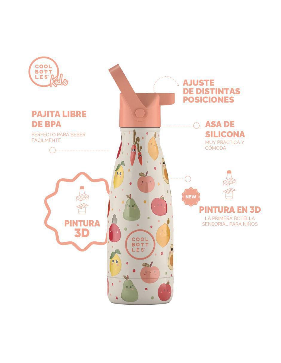 Termo de acero inoxidable Kids fruit salad con tapa rosca 260 ml 3