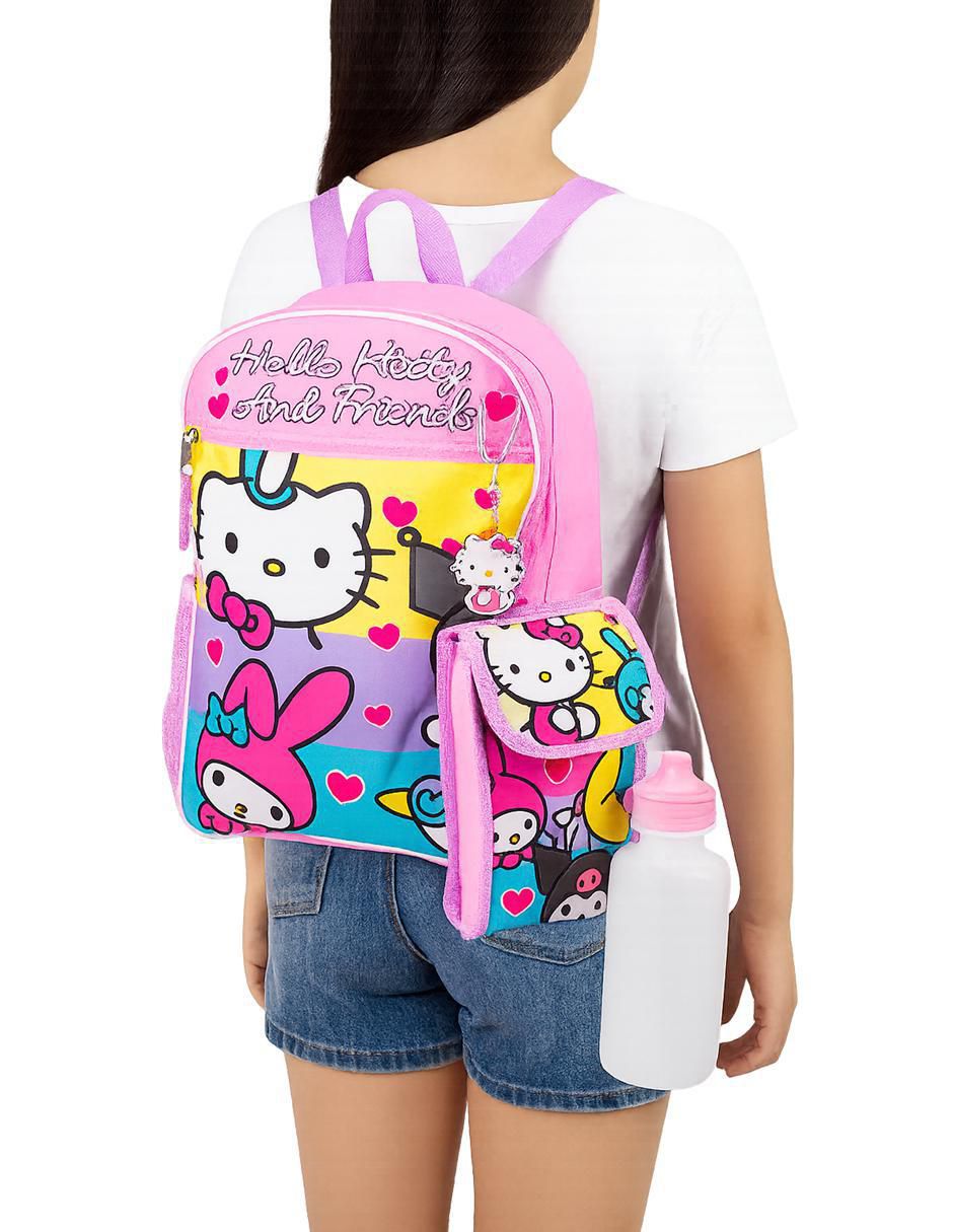 Mochila escolar Hello Kitty and Friends impermeable para niña Mochila escolar Hello Kitty and Friends impermeable para niña