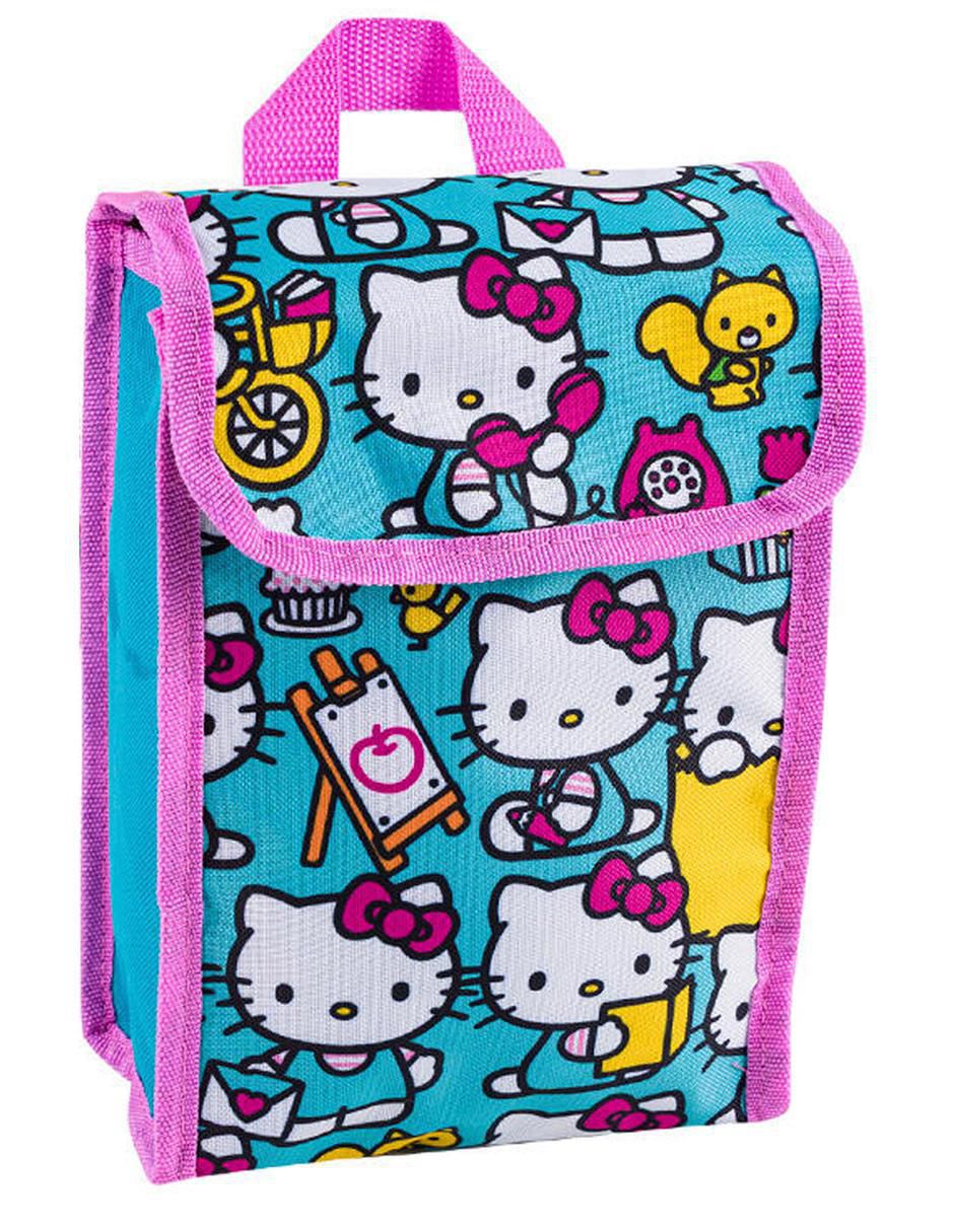 Set mochila escolar Hello Kitty impermeable para niña 4