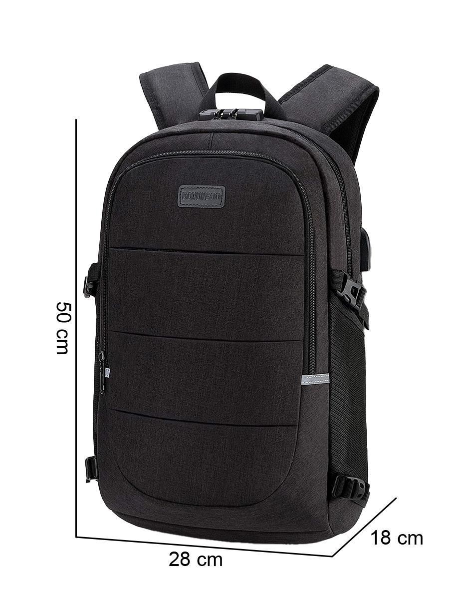 Set mochila antirrobo impermeable para hombre 7