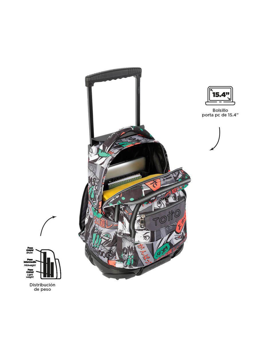 Set mochila escolar renglon c para niño 3