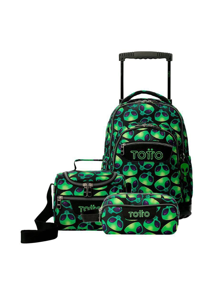 Set mochila escolar renglon A para niño