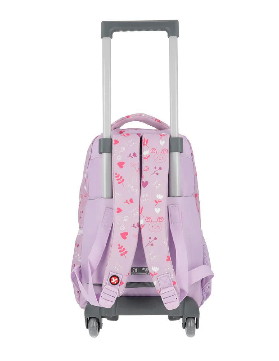 Mochila escolar conejo Lincoln 4xt unisex 3