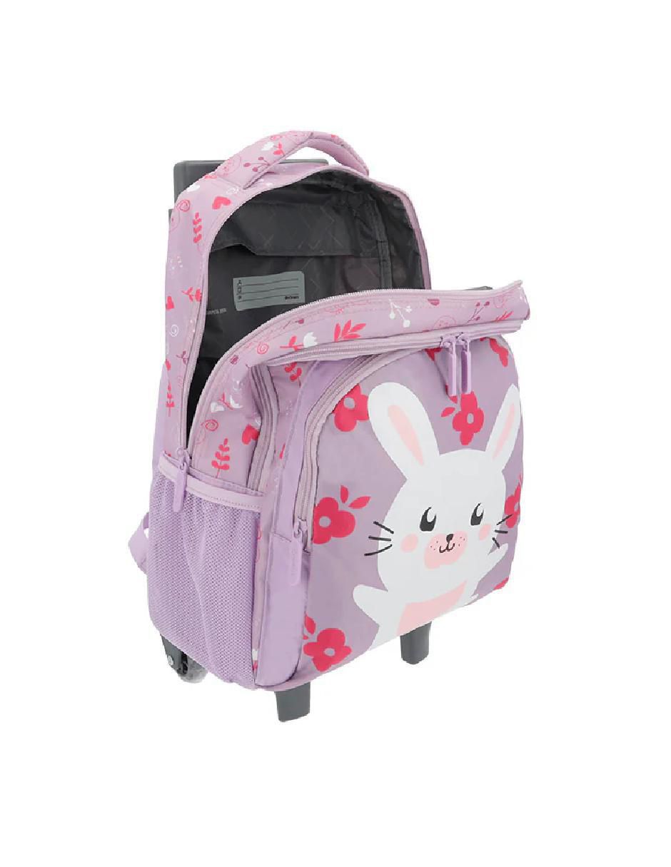 Mochila escolar conejo Lincoln 4xt unisex 4