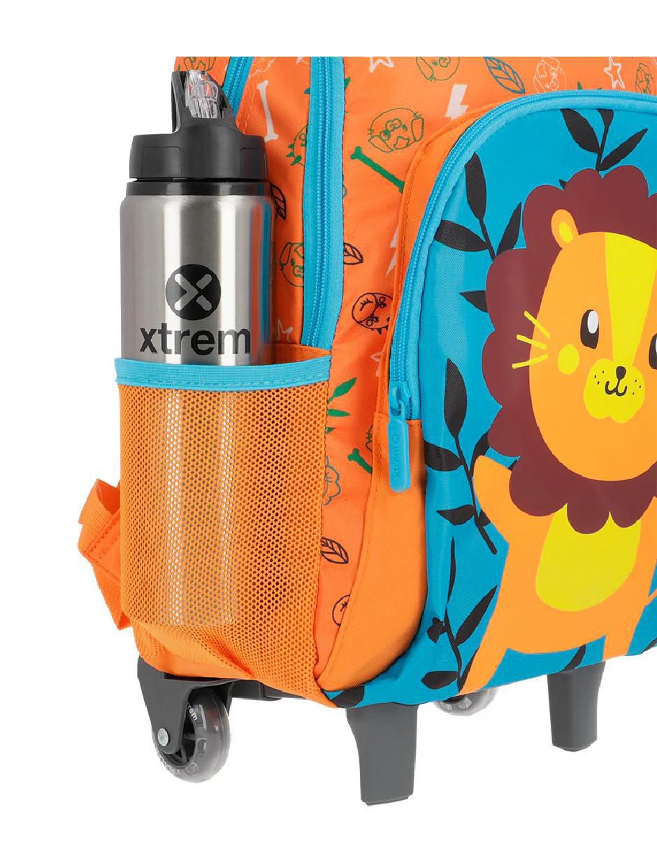 Mochila escolar león Lincoln 4xt unisex infantil 6