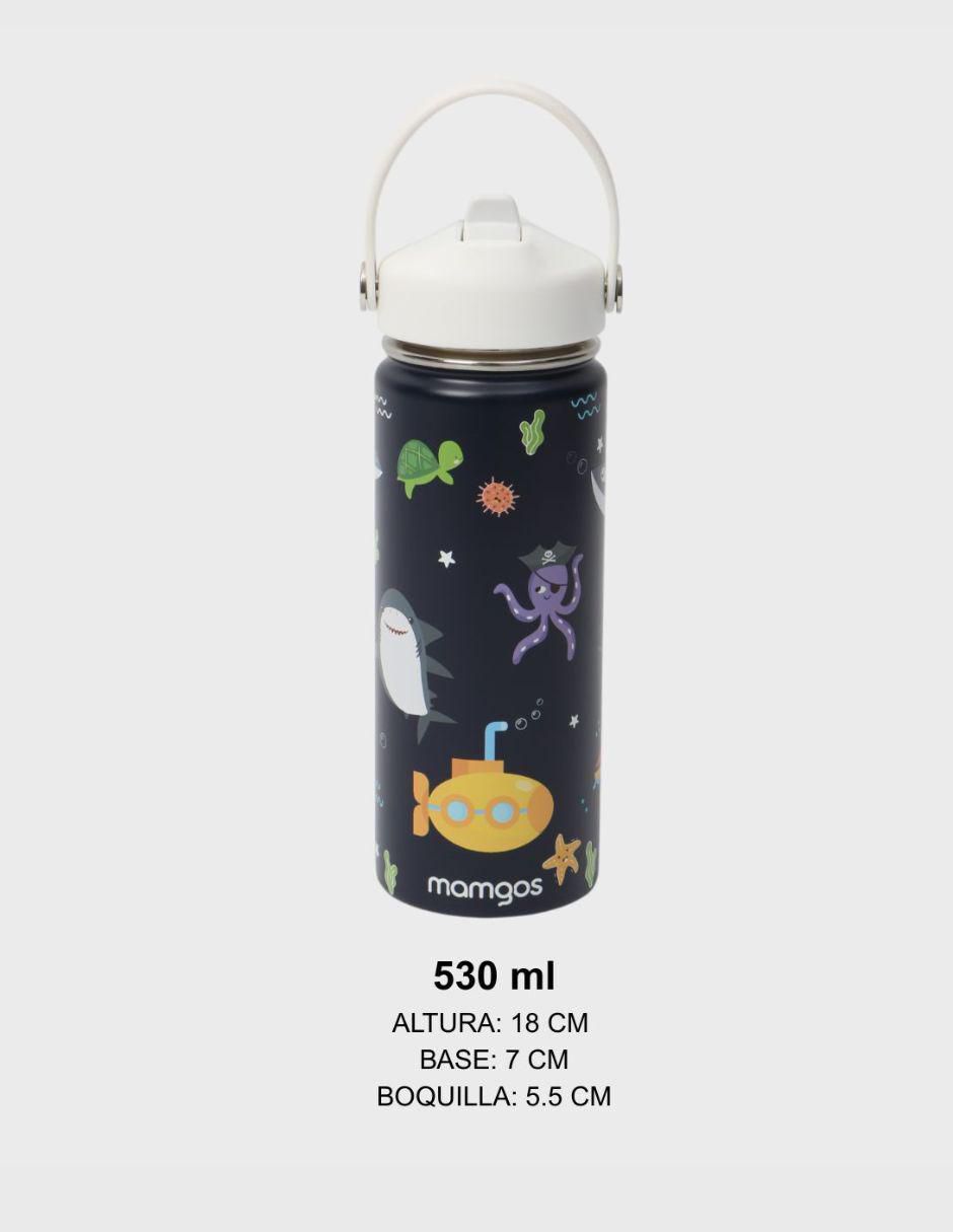 Termo de acero inoxidable con tapa rosca 530 ml 2