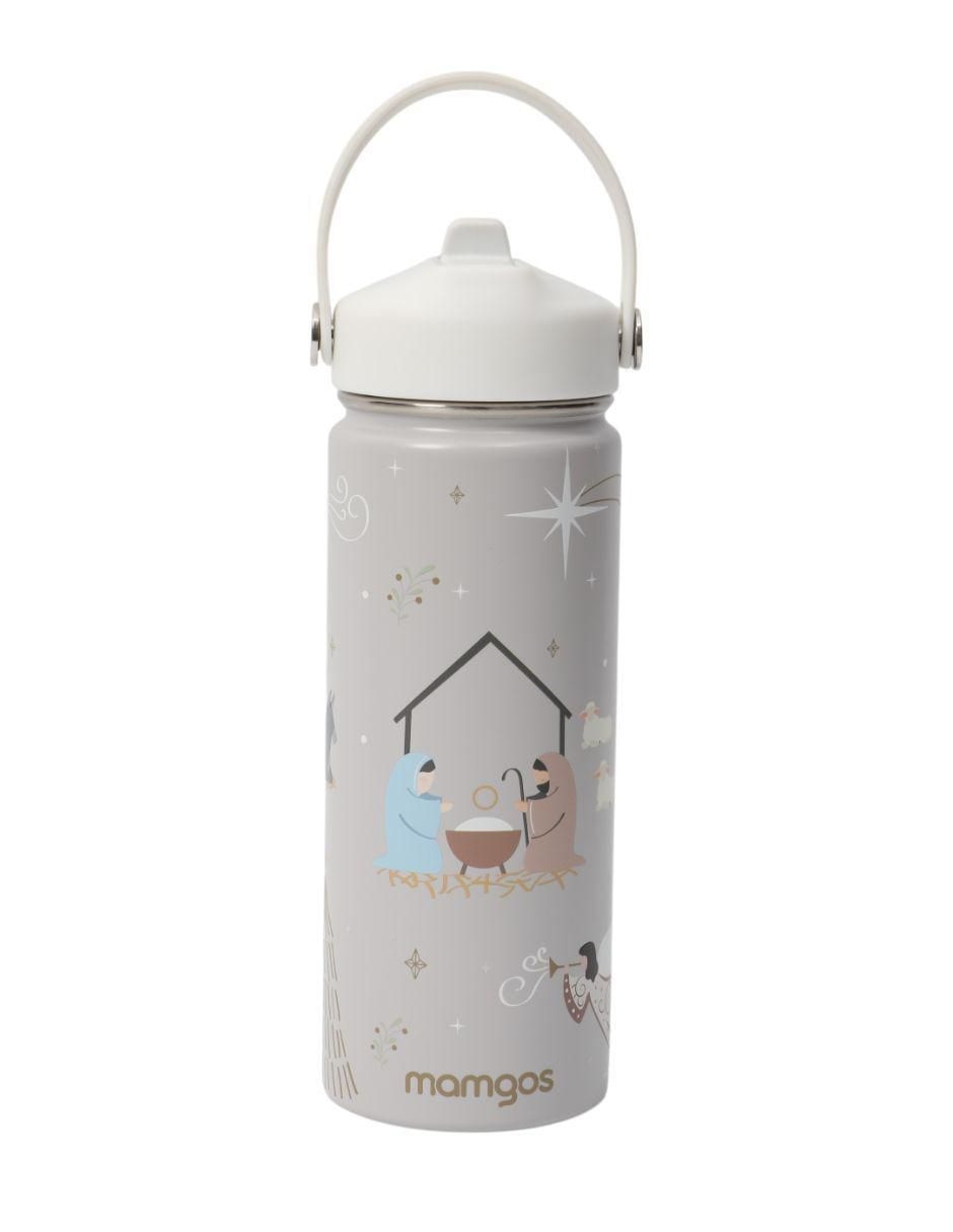 Termo navideño de acero inoxidable con tapa rosca 530 ml Termo navideño de acero inoxidable con tapa rosca 530 ml
