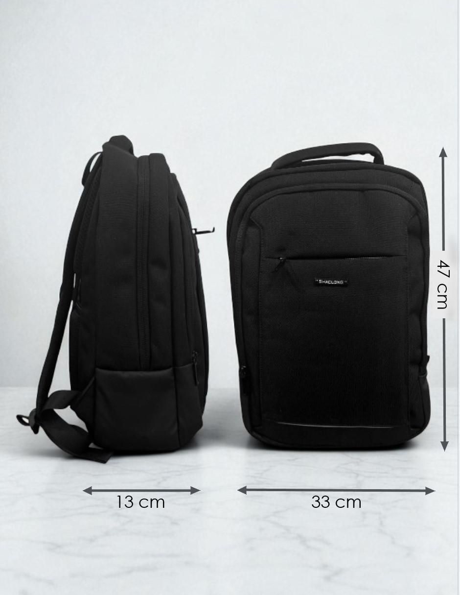 Mochila con portalaptop solo escolar unisex 9