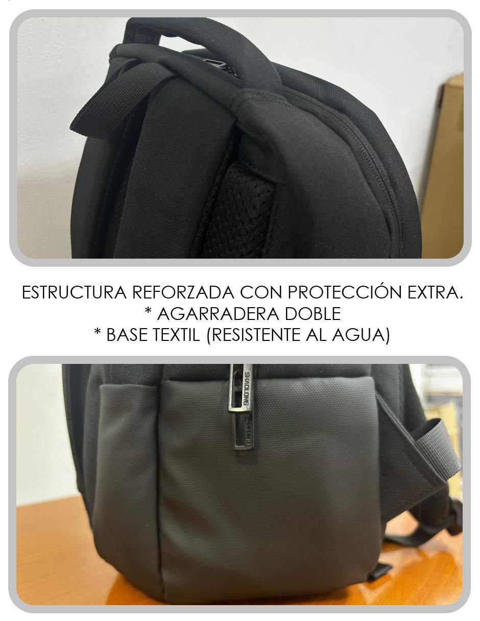 Mochila con portalaptop solo escolar unisex 6