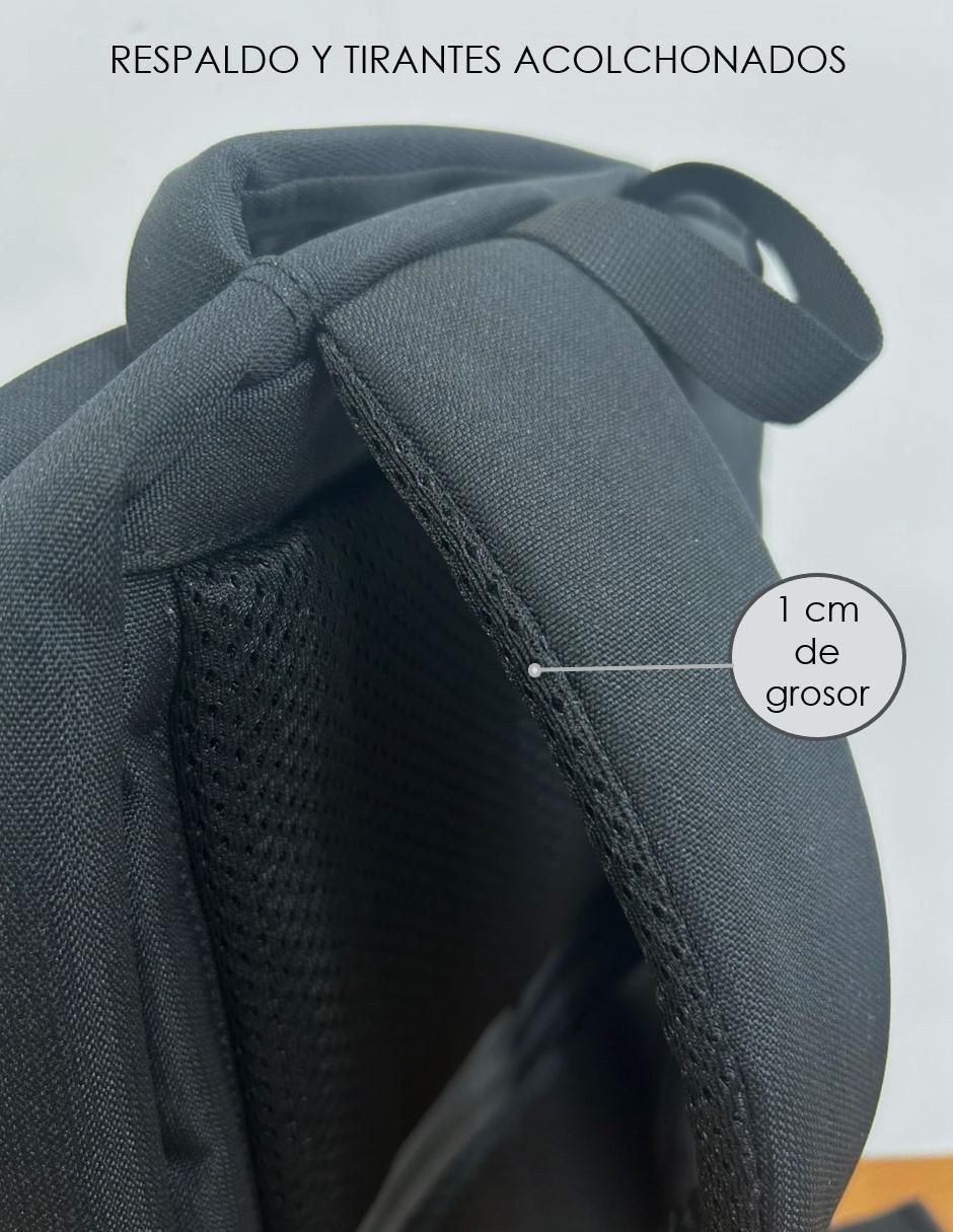 Mochila con portalaptop solo escolar unisex 7