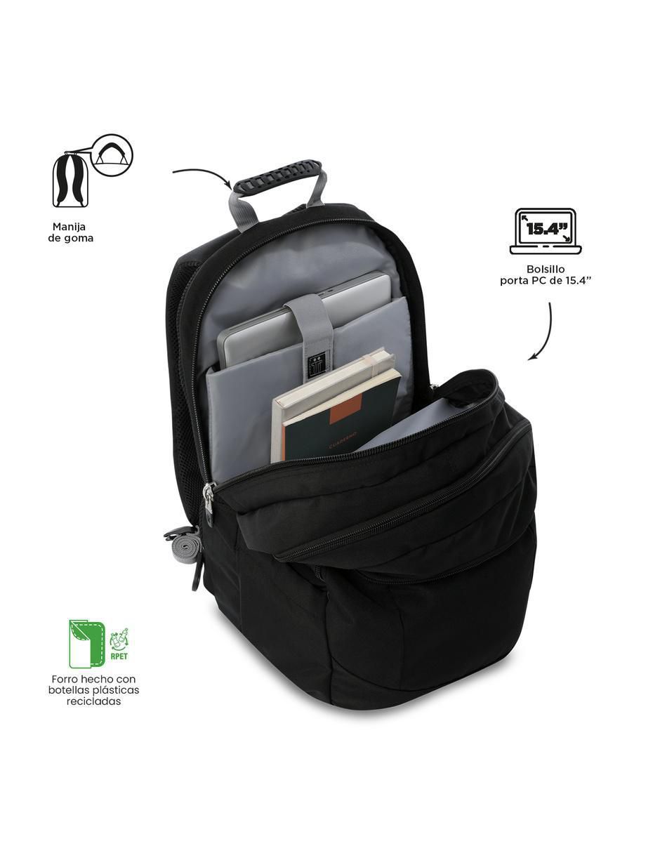Mochila con portalaptop krimmler impermeable unisex 4