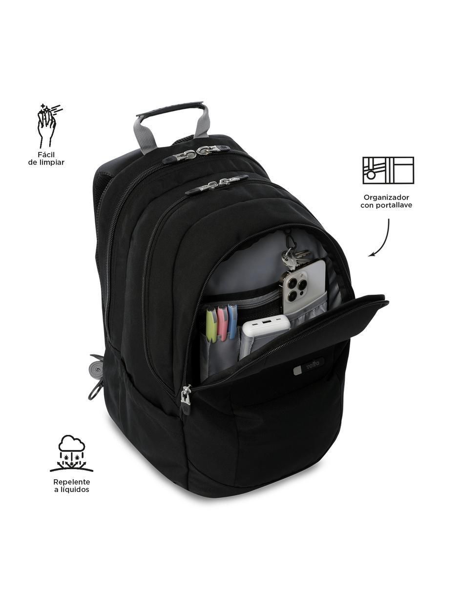 Mochila con portalaptop krimmler impermeable unisex 5