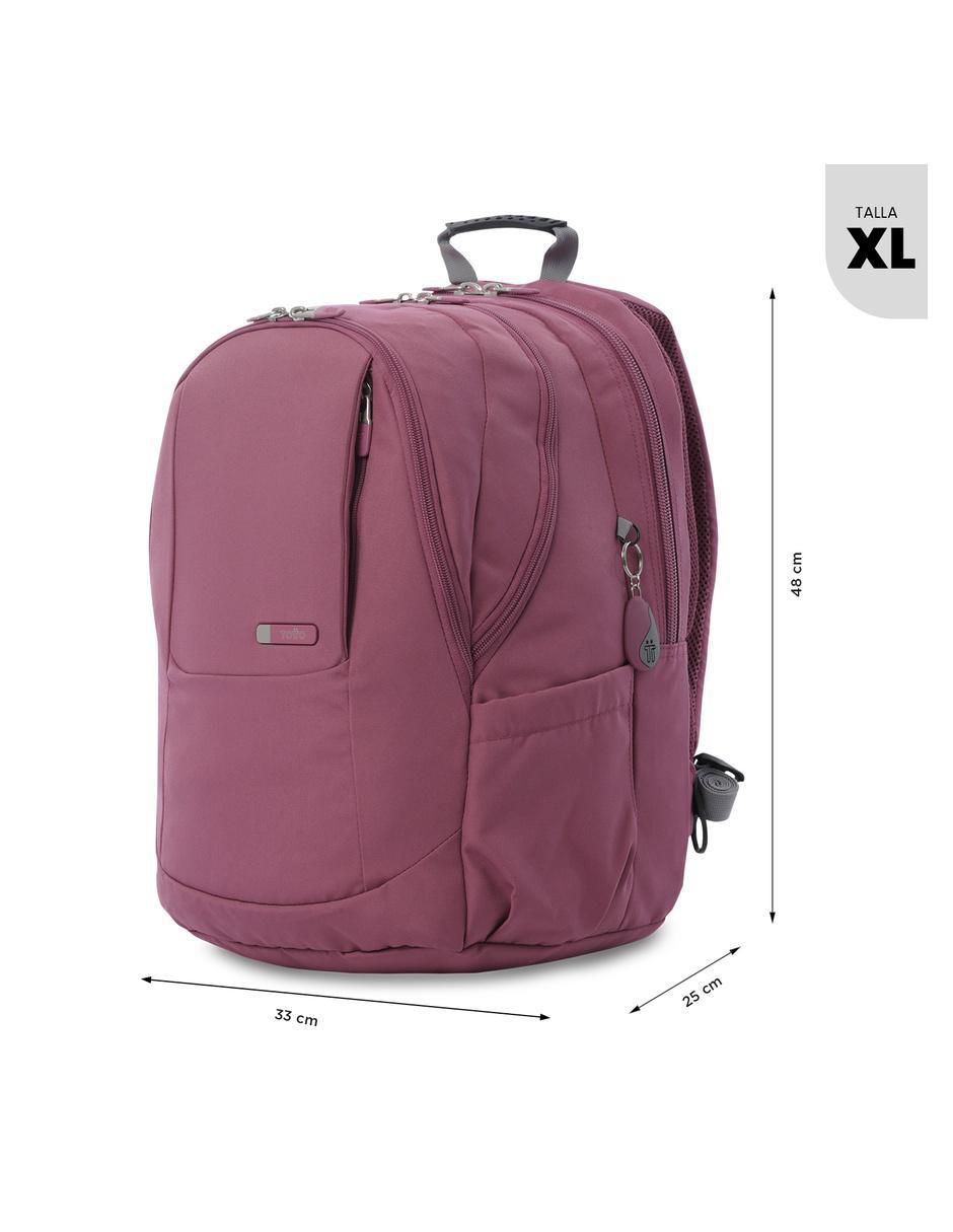 Mochila con portalaptop krimmler impermeable para mujer 7