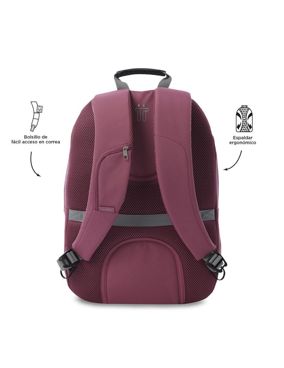 Mochila con portalaptop krimmler impermeable para mujer 3