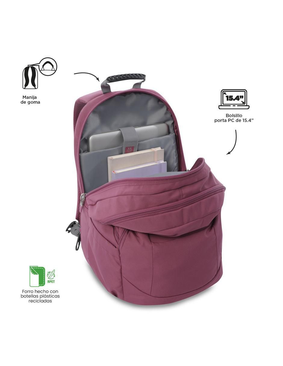 Mochila con portalaptop krimmler impermeable para mujer 4