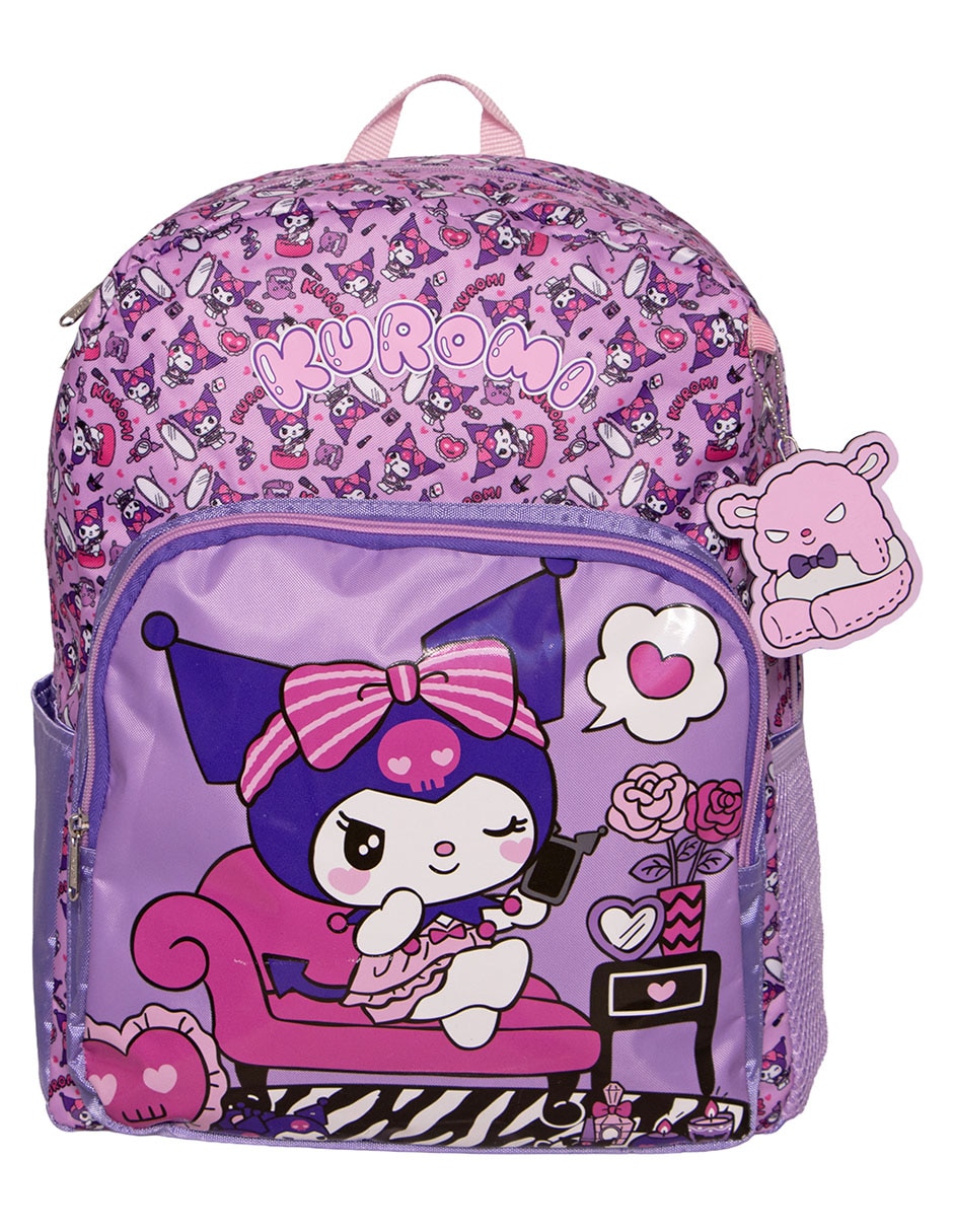 Mochila escolar Kuromi para niña
