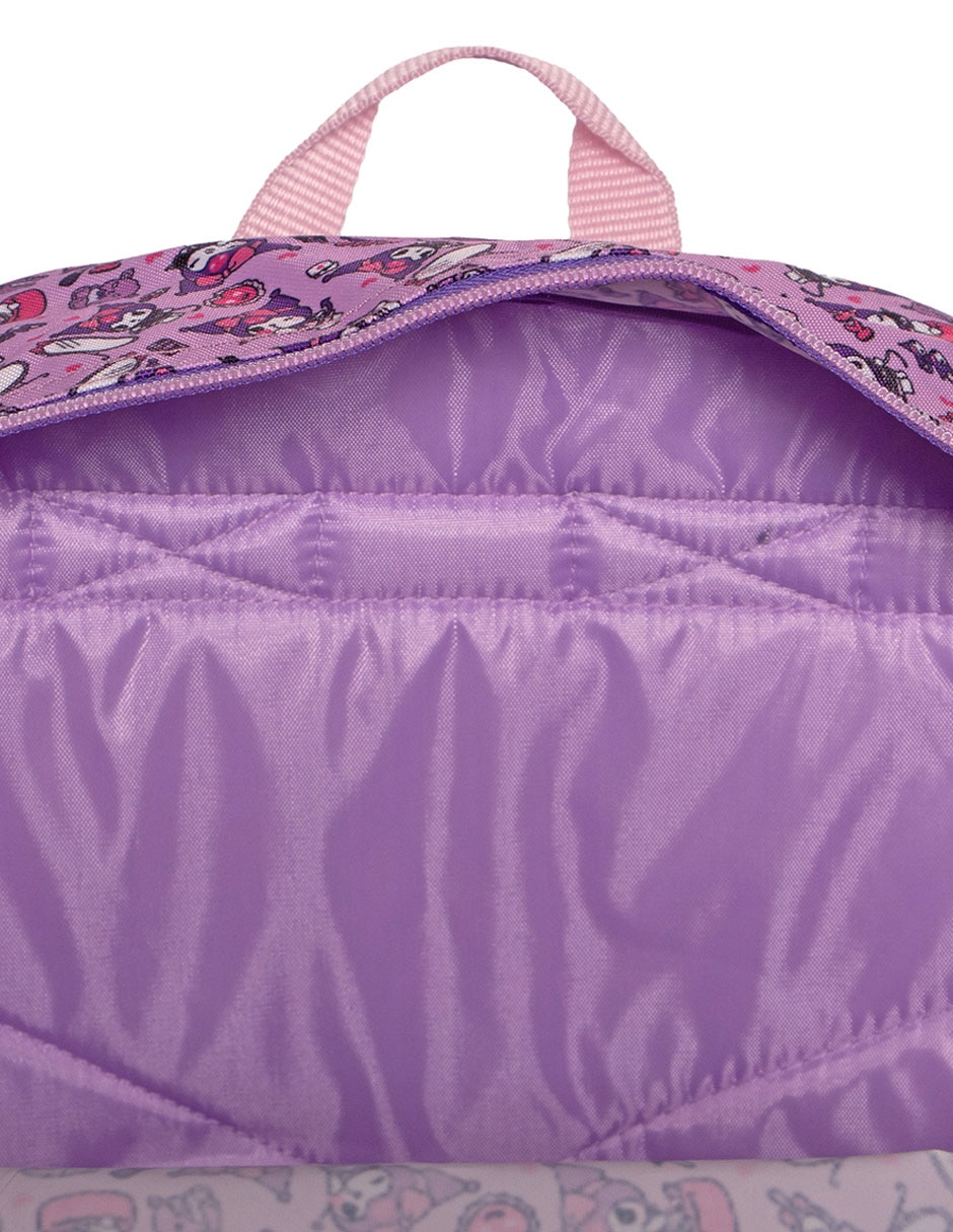 Mochila escolar Kuromi para niña 7