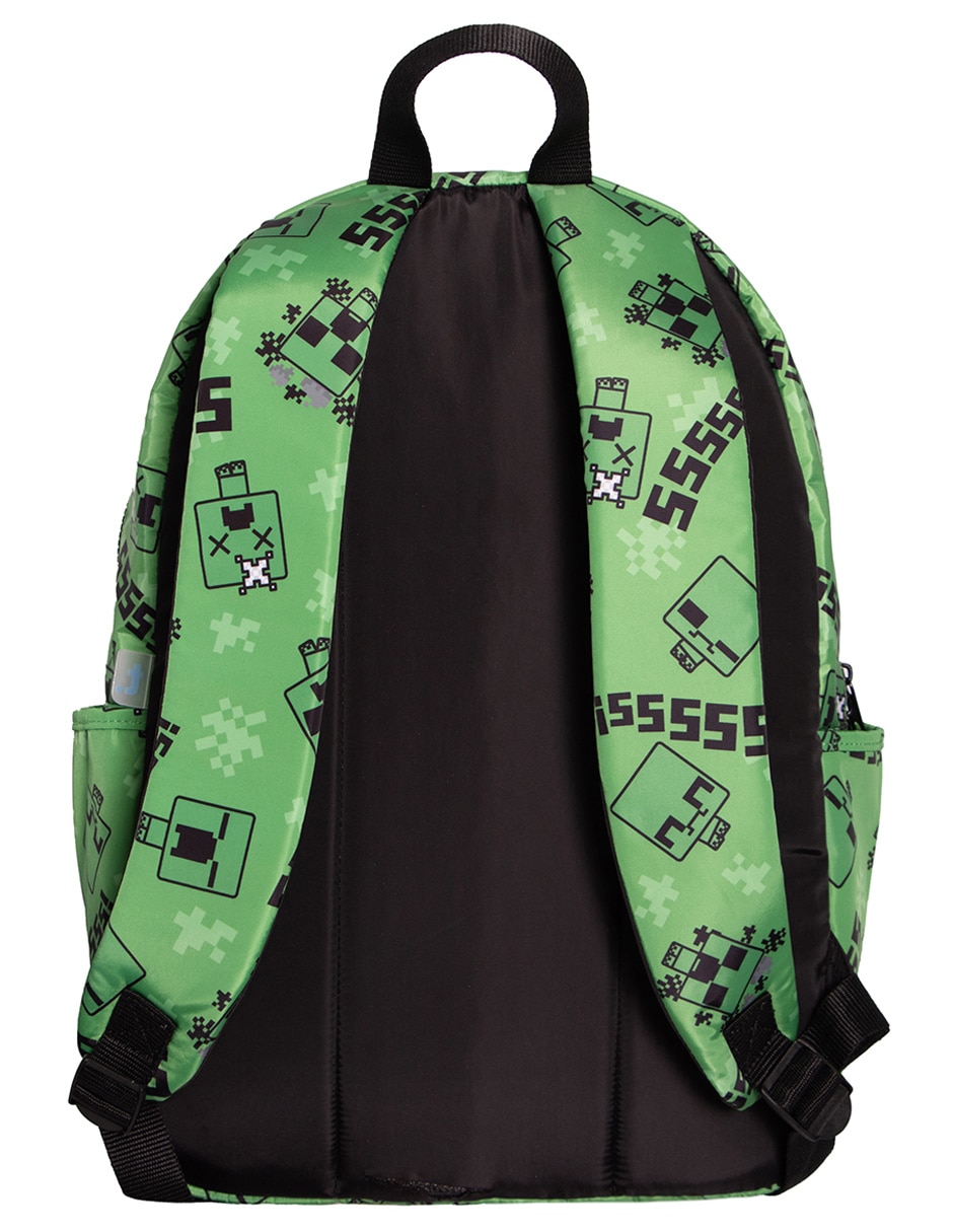 Mochila escolar Minecraft unisex 4