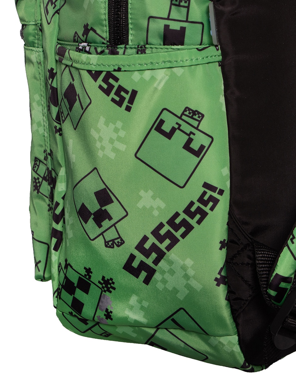 Mochila escolar Minecraft unisex 5