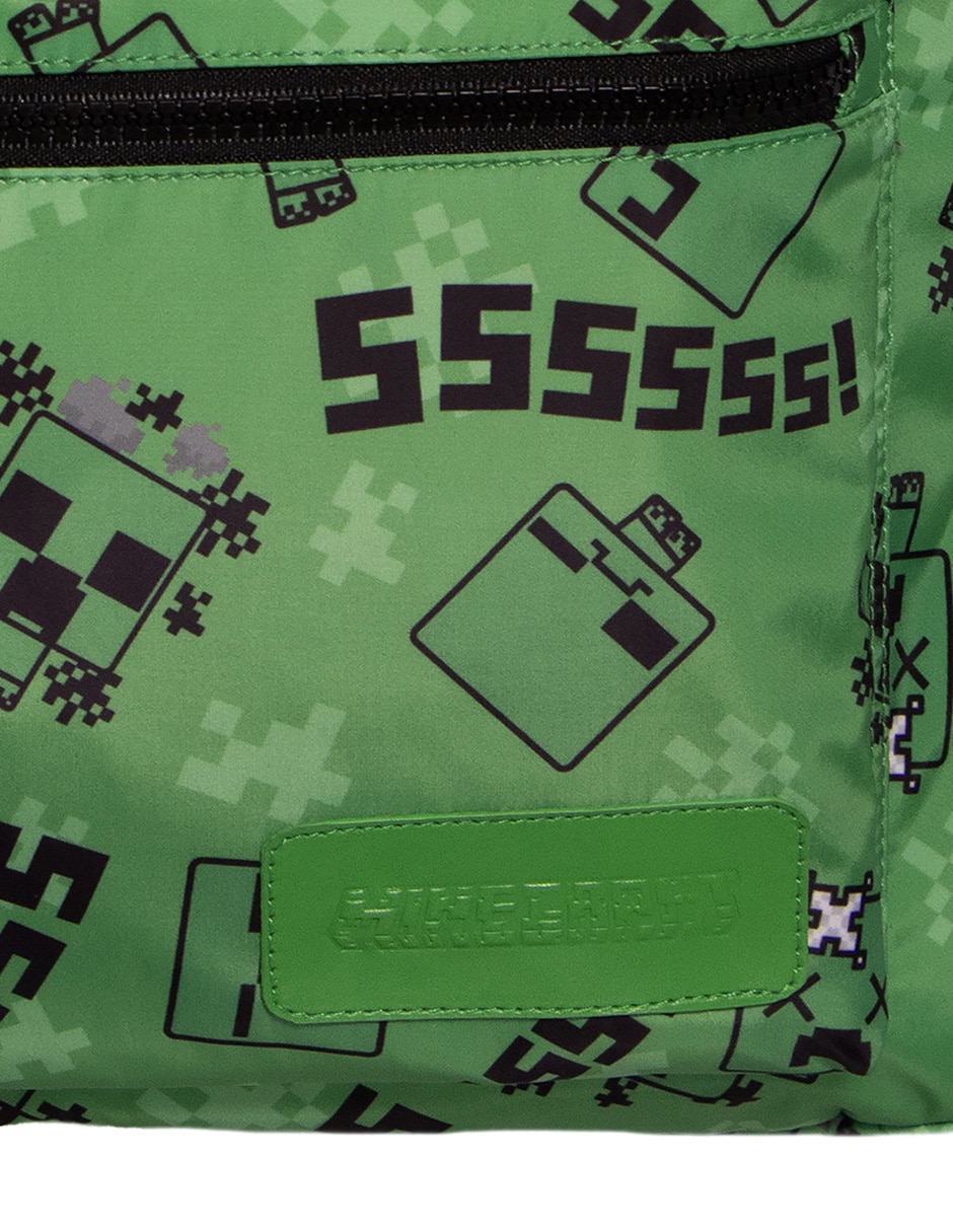 Mochila escolar Minecraft unisex 6