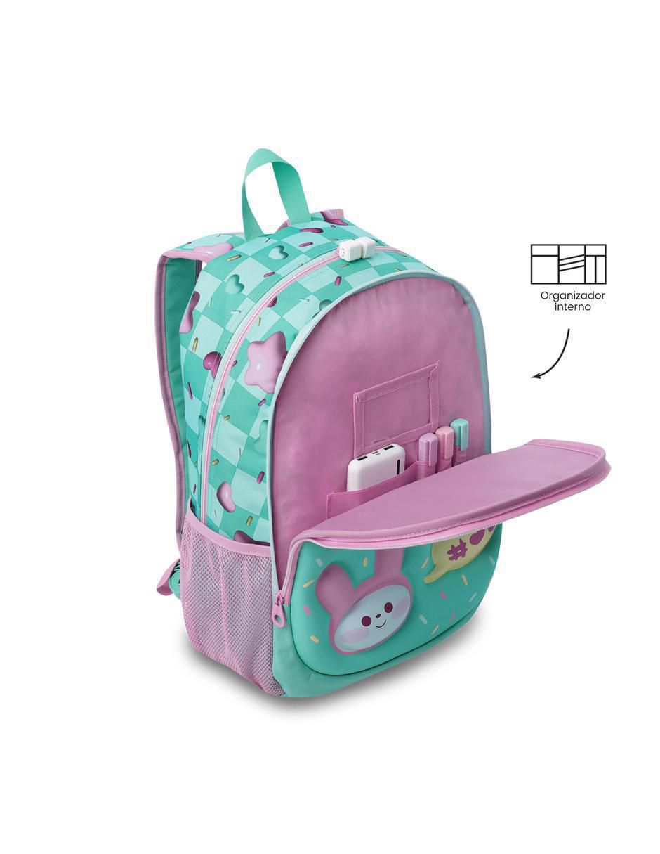 Mochila escolar Bunny Pump para niña 5