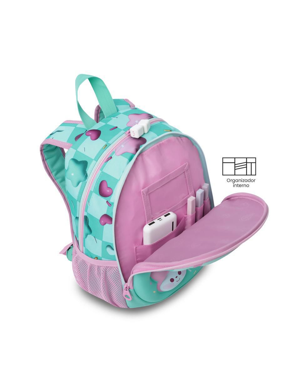 Mochila escolar Bunny pump para niña 5