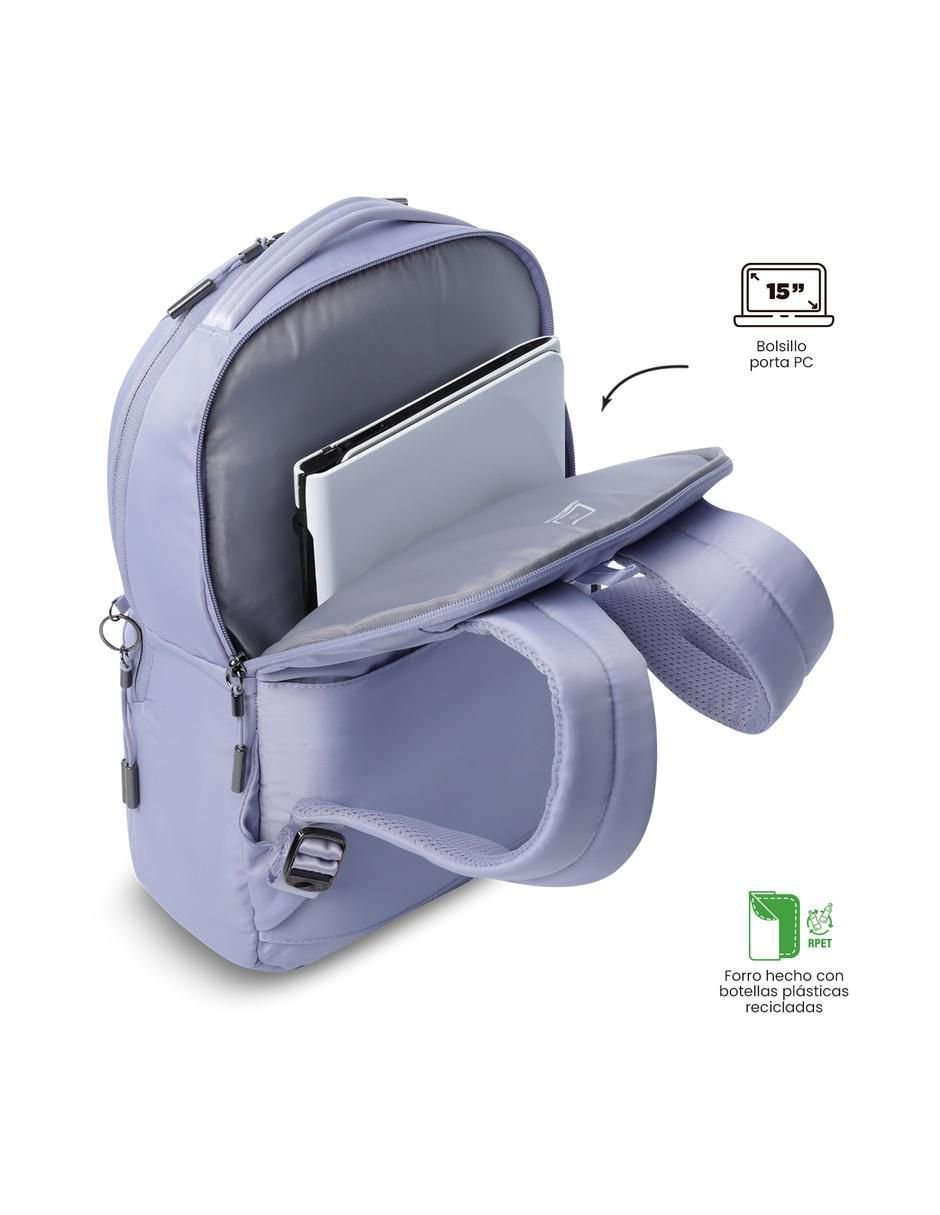 Mochila con portalaptop Roxanne impermeable para mujer 4