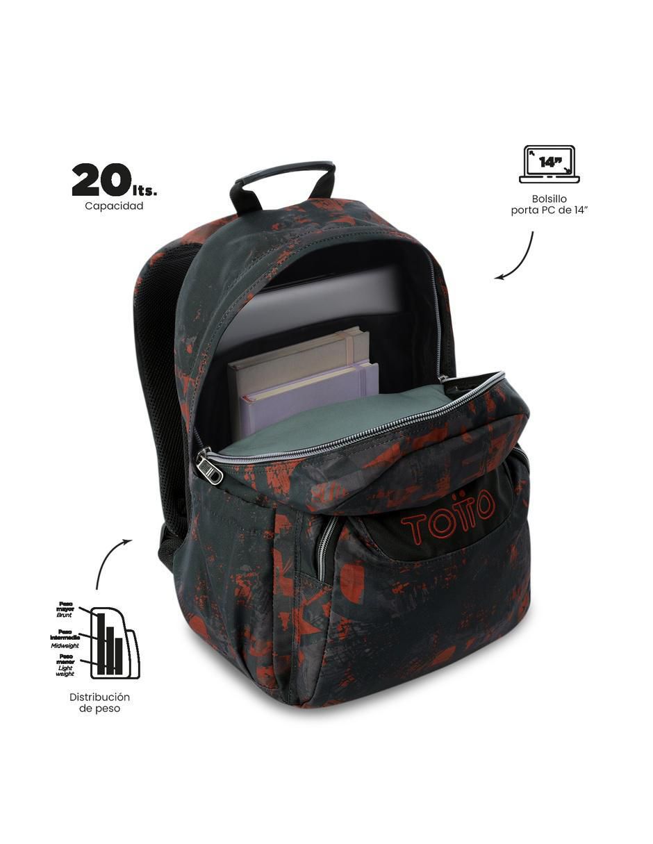 Mochila escolar Acuarela impermeable para niño 4