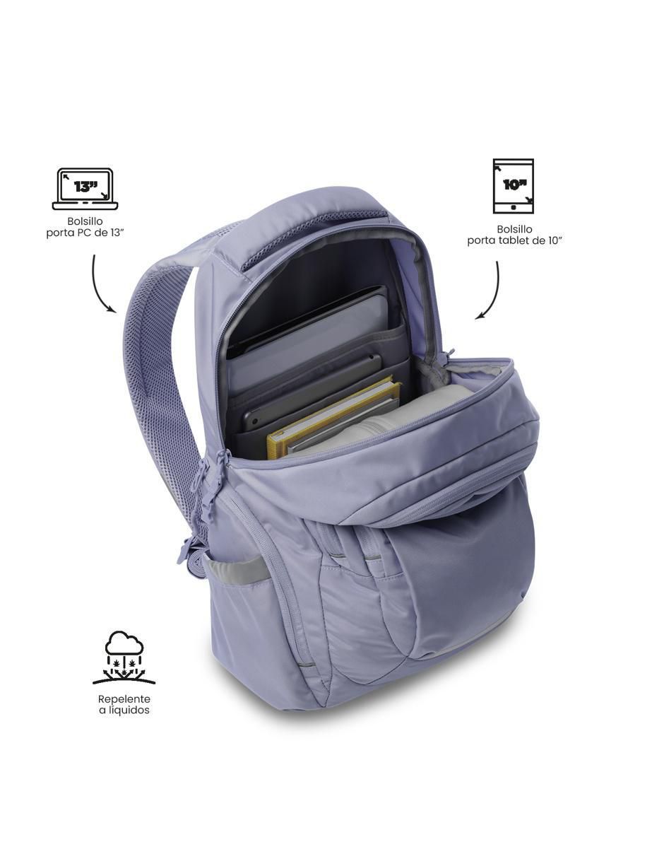Mochila con portalaptop Eufrates impermeable para mujer 4