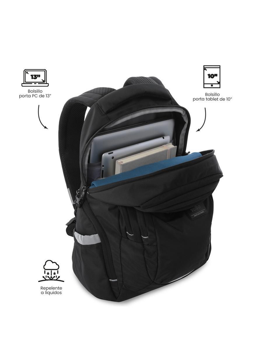 Mochila con portalaptop Eufrates impermeable unisex 4