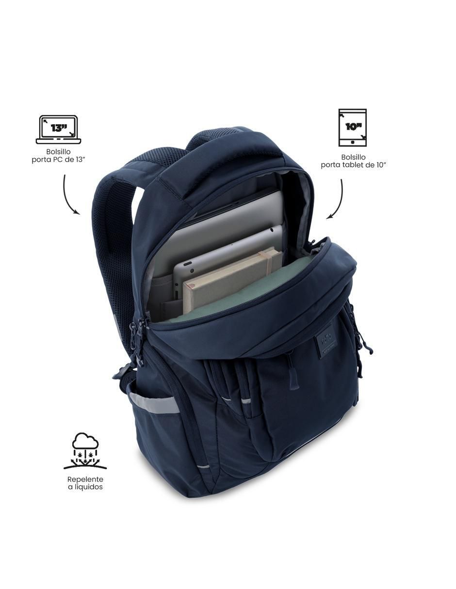 Mochila con portalaptop eufrates impermeable unisex 4