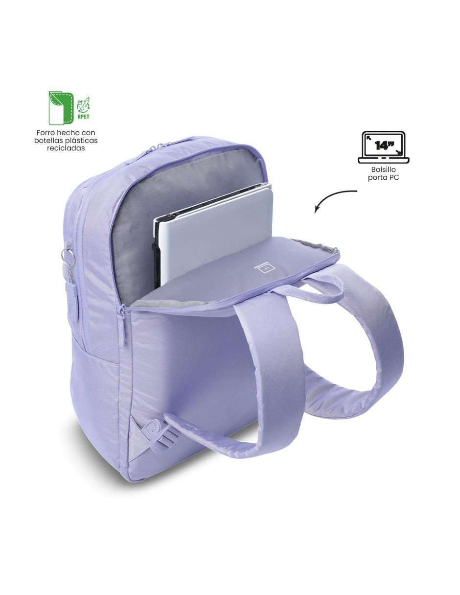Mochila con portalaptop cloud para mujer 4
