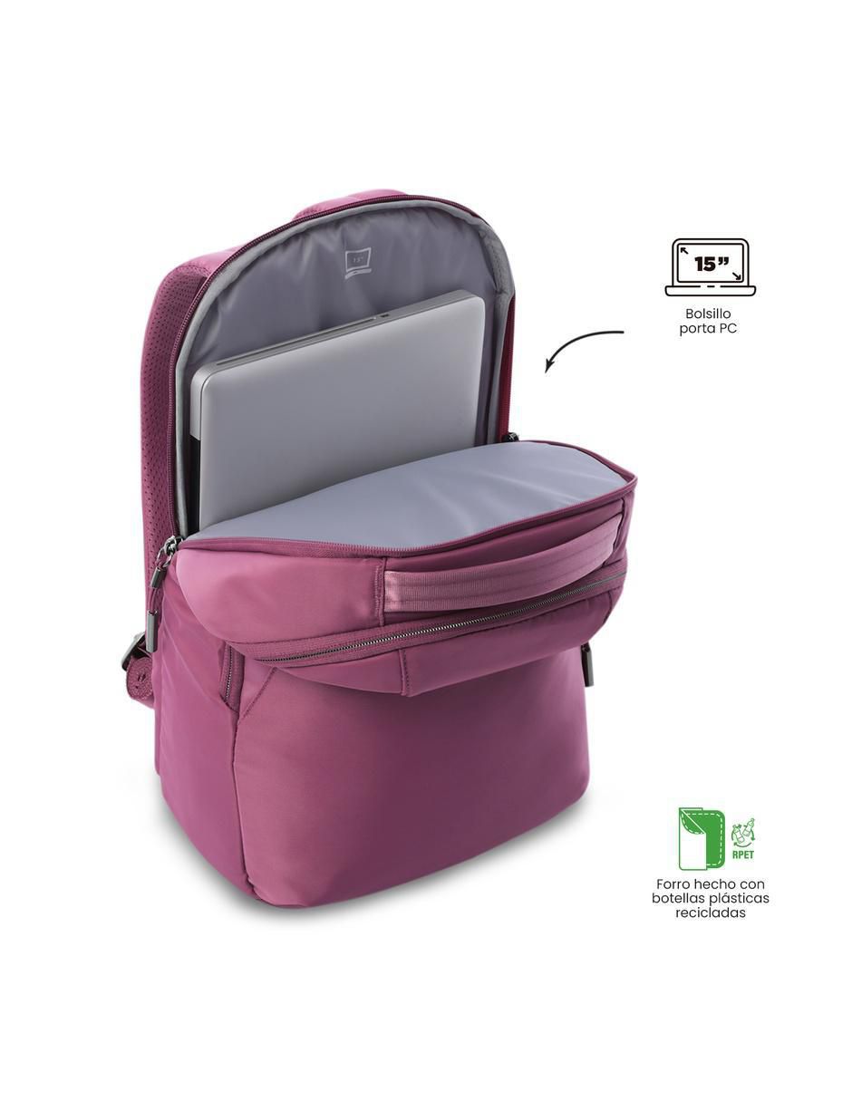 Mochila con portalaptop roxanne impermeable para mujer 4