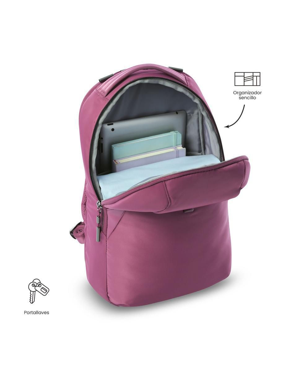 Mochila con portalaptop roxanne impermeable para mujer 5