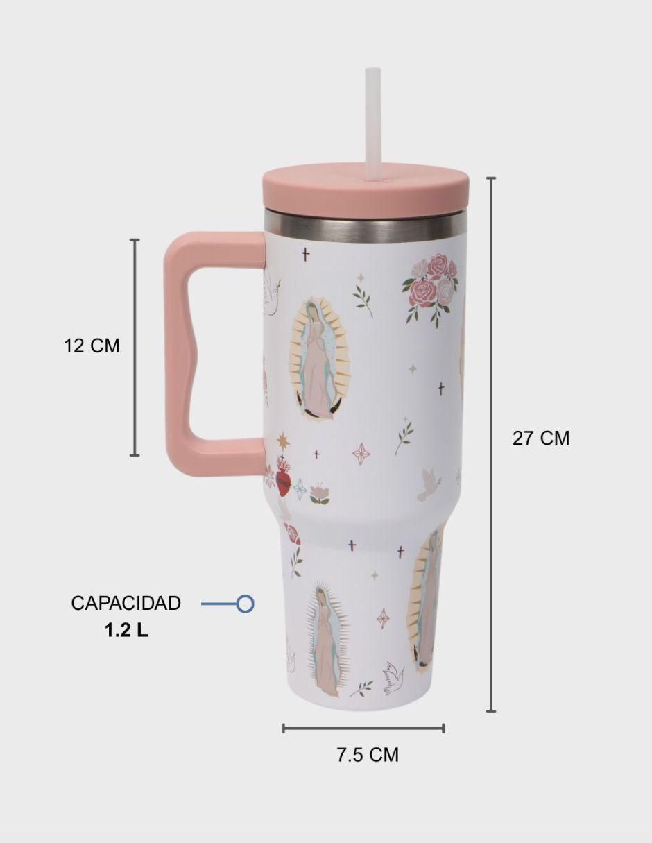 Termo de acero inoxidable con tapa rosca 3