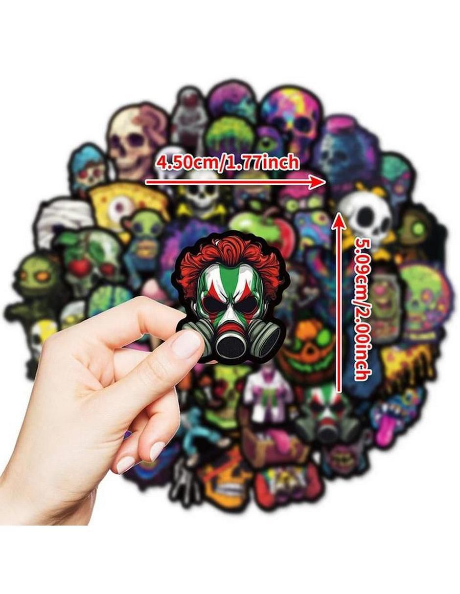 Set calcomanías de halloween Z-SmileFun 4